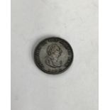 George III 1799 farthing, high grade. Condition. wear to high points with small scratches to