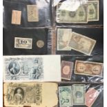 Large collection of World Banknotes includes Hong Kong, Malaya, Ceylon, Government of India, Burma