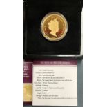 2019 Queen Victoria 200th anniversary 24ct Gold Proof Double Sovereign (14.67g)