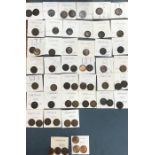 Large English Farthing Collection, George IV to Elizabeth II.