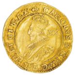 Charles I Gold Unite 1638-9, mm Anchor. Bought from Sotheby’s in the 1960s from an important