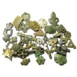 Medieval Mounts. Circa 13th-15th century AD. Copper-alloy, 14.43 - 47.23 mm. A large collection of