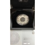 Royal Mint, Silver 5oz Proof commemorating the christening of Prince George, in Original Case with