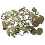 Collection Of Finds. A good collection of metal detecting finds from across multi periods. The lot
