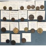 Token coins, includes Faulkner Bros of Manchester, Robt Entwisle & co Salford, George Grantham of