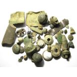 Collection of Finds A large collection of metal detecting finds from multiple periods. A very