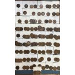 Large English  Half Penny Collection Victoria to Elizabeth II.