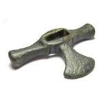 Medieval Dagger Quillon.  Circa, 1200-1400 AD. Copper-alloy, 36.06 grams. 58.98 mm. A nice example
