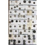 Extensive Belgium Coin Collection. Includes Silver 1844 quarter franc (holed) and 1887 one franc,