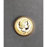 Elizabeth II, Bullion type Sovereign dated 2012, Condition, high grade.