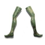 Post-Medieval Pipe Tamper.  Circa 17th century. Copper-alloy, 21.77 grams. 56.79 mm. A very well