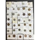 Collection of British India coins, includes Silver and part silver coins. (See pictures for