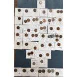 Collection of American Coins includes silver 10 cent coins.