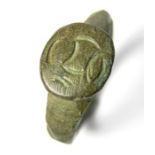 Roman Bronze Ring Copper-alloy, 4.07 grams. 21.75 mm, 16.06 mm internal. Circa 3rd-4th century AD. A