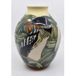 A Moorcroft Torridon vase designed by Philip Gibson, date 2004, 22.5cm high, boxed  Condition