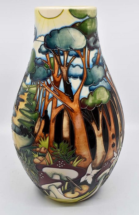 A Moorcroft Wonderland vase designed by Nicola Slaney, date 15.5.2105, prestige limited edition of - Image 2 of 3