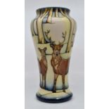 Moorcroft: A Moorcroft Limited Edition 'Wild Highlanders' vase by Sandra Dance, no 100 of 350.