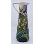 Moorcroft: A Moorcroft Collectors Club 'Iris' ewer, no 2142. Height approx 24cm. Marks to the