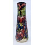 Moorcroft: A Moorcroft Limited Edition 'Red Ribbons' pattern ewer by Shirley Hayes, no 386. Height