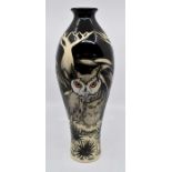 Moorcroft: A Moorcroft trial vase 'Father & Son' . Height approx 31cm. Marks to the base. Condition: