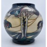 Moorcroft: A Moorcroft Limited Edition 'Trees etc' pattern ovoid vase by Nicola Slaney, no 354 of