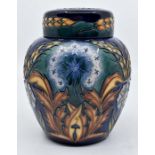 Moorcroft: A Moorcroft Limited Edition 'King Lear' pattern ginger jar, no 246/250. Height approx