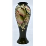 Moorcroft: A Moorcroft Collectors Club 'Finches Green' inverted baluster vase. Height approx 27.5cm.