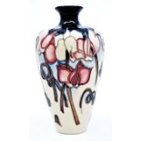 Moorcroft: A Moorcroft 'Wild Cyclamen' ovoid vase. Height approx 16cm. Marks to base. Condition: