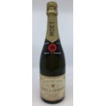 A bottle of Moet & Chandon Champagne Epernay France Premiere Cuvee (1 Bottle)
