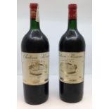 Two magnums of Chateau Kirwan, Grand Cru Classe , Margaux 1985 - 2 x 150cl)