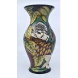 Moorcroft: A Moorcroft Limited Edition 'Cotton Top' vase by Sian Leeper, no 86 of 150. Height approx