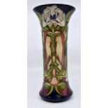 Mooercroft: A Moorcroft Limited edition 'Floral' waisted vase by Philip Gibson for Macintyre, no 4