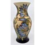 A Moorcroft Samarkand Lily vase designed by Debbie Hancock, date 1999, 20cm high with box and sleeve