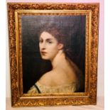 ****** ITEM LOCATION BISHTON HALL********** 19th Century British School portrait of a girl