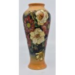 Moorcroft: A Moorcroft Collectors Club 'Orange Flowers' baluster vase by Emma Bossons, no 1468.