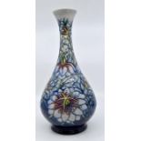 Moorcroft: A Moorcroft Limited Edition 'Calla Lily' baluster vase, no 169 of 300. Height approx