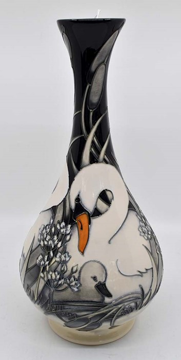 A Moorcroft Mother and Daughter vase designed by Vicky Lovett, 2012, signed, approx 12" high, boxed