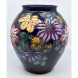 Moorcroft: A Moorcroft Limited Edition 'Royal Tribute' ovoid vase by Rachel Bishop, no 54 of 400.