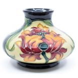 A Moorcroft Professor Hope squat vase designed by Rachel Bishop, date: 12/06/2009, trial piece,