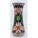 Moorcroft: A Moorcroft 'Blakeney' baluster vase. Height approx 20.5cm. Marks to the base. Condition: