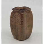 A Martin Brothers vase, incised to base, height 8cm. condition good no cracks chips or restoration