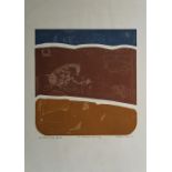 Stephen Cohn, "A Marine Comedy", lithograph laid down, artists proof IV/X, signed in pencil to lower