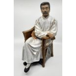 A 20th century Chinese Yixing model of Lu Xun (1881-1936) Good condition no damages or restorations