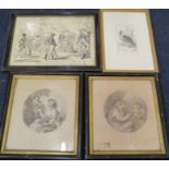 A collection of framed books prints. To include: Ceres, Pomona, Liverpool, Monstrosities and