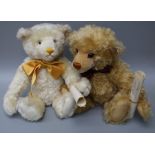 A Steiff limited edition 1999 Collector's bear, Blond 43, 40 cms, together with a 2000 Collector's
