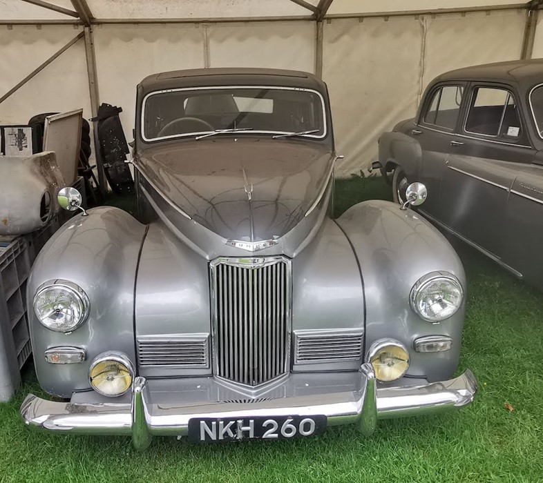 NKH 260: HUMBER SUPERSNIPE MKIII 1952. From the Humber Car Museum. Note: This vehicle has been