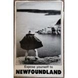 **AWAY COLLECTED**Travel , Tourism, Poster,  Advertising Interest. 'Expose Yourself To Newfoundland'