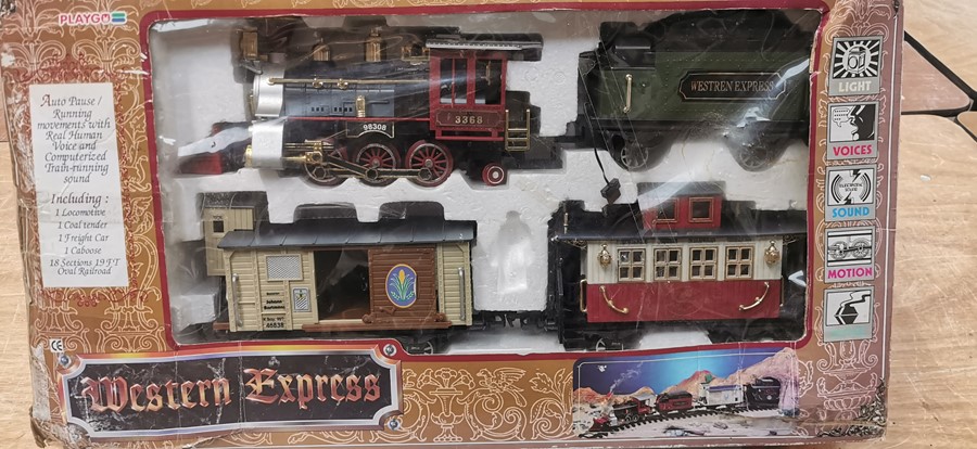 **REOFFER AC** SAME GUIDE  Rico Bus in original box, Western express in original box. - Image 2 of 4