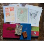 ***ITEM LOCATION BISHTON HALL***Mixed collection comprising five books, assorted modern stamps (