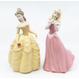 Two Nao Disney figures of ladies